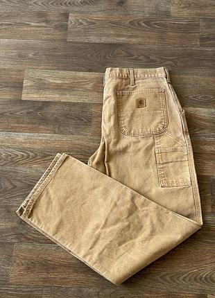 Чоловічі вінтажні карго штани робочі carhartt 36x34