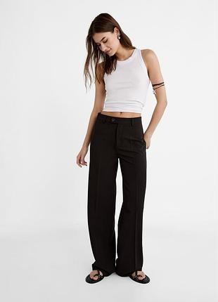 Чорні брюки stradivarius жіночі хс