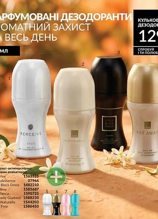 Антипресспиранты avon