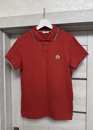 Футболка поло moncler оригінал