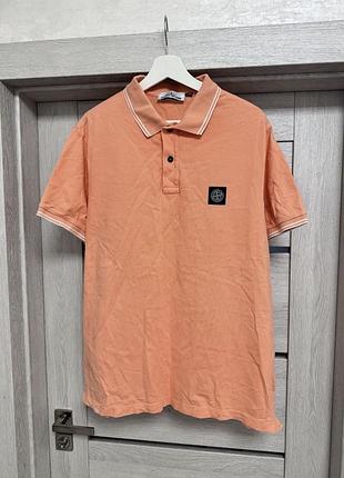 Футболка поло stone island оригінал