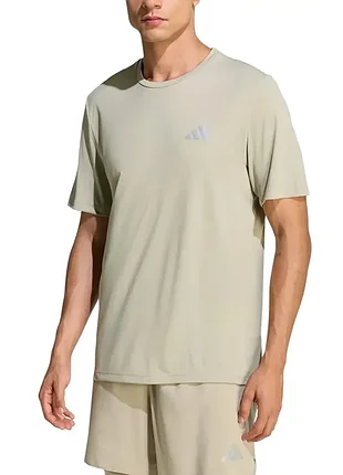 Футболка мужская adidas run ess tee m хаки