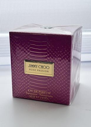 Оригінал! парфуми jimmy choo rose passion eau de parfum 60 ml (нові, у слюді)