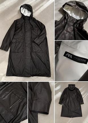 Стильний плащ дощовик zara оверсайз