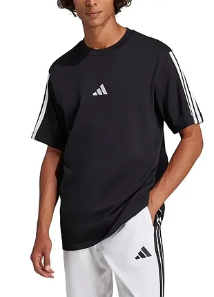 Футболка мужская adidas m 3s sj t b черная