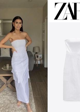 Платье коттон zara