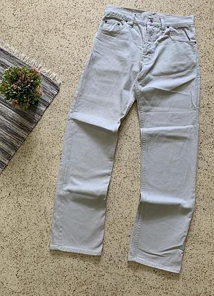 Вінтажні чоловічі джинси левіс 501 vintage levi’s 501 beige y2k relaxed jeans retro 90s оригінал 30х34 розмір