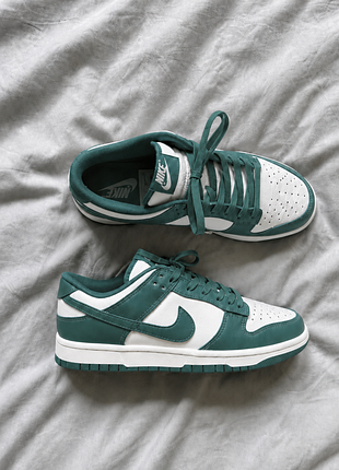 Кросівки nike dunk low retro, varsity green