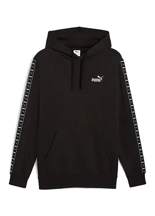 Толстовка чоловіча puma ess tape hoodie чорна