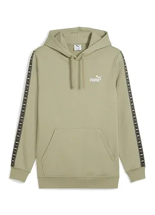 Толстовка чоловіча puma ess tape hoodie fl оливкова