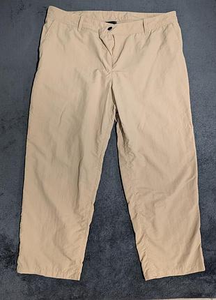 Технологічні укорочені трекінгові штани jack wolfskin pack & go pants w | колекція 2024 | розмір 44 (l)