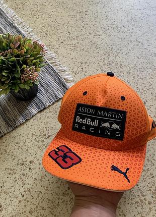 Puma x aston martin red bull racing formula uno f1 cap hat гоночна кепка пума астон мартін ред булл оригінал для рейсінга формула один one size