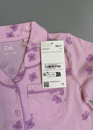 Піжама c&a для дівчинки 5
