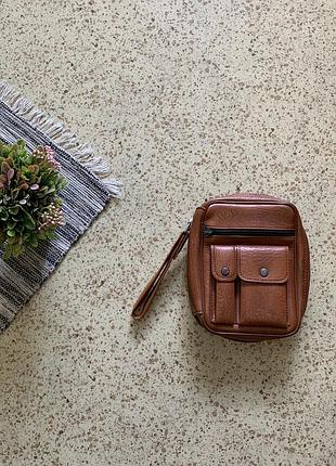 Vintage 1980s real leather bag mini messenger сумка шкіряна мессенджер оригінал зроблена в срср шкіра топ якісь вінтаж ретро 80s