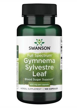 Full spectrum gymnema sylvestre leaf 400 mg - 100caps