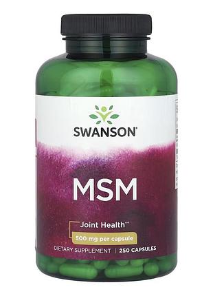 Msm 500mg - 250 caps