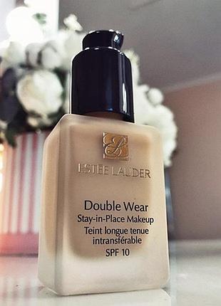 Тональний крем estee lauder double wear stay-in-place makeup spf10 1n1 оригінал тон тональный крем