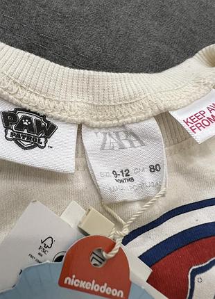 Zara реглан 9-12 міс 2