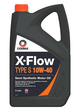 Моторное масло comma x-flow type s 10w-40 5л
