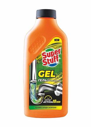 Гель для прочистки труб super stuff gel 500мл