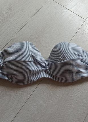 Верх купальника смугасте бандо 75c 75d 70e 70d