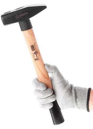 Молоток intertool 800 г ручка ясень 5