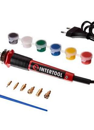 Набір для випалювання intertool 30 вт 3