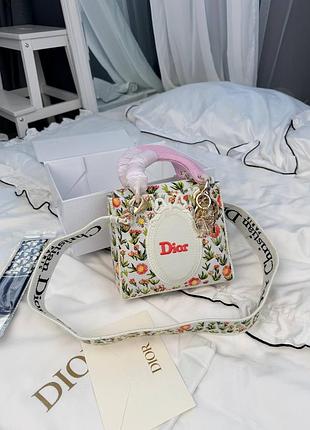 Женская сумка премиум lady d-lite embroidered
