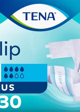 Підгузки для дорослих tena slip plus large 30 шт (7322541118932)