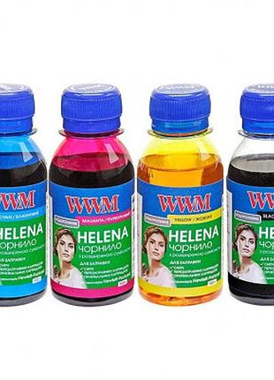 Чорнило wwm hp universal helena b/c/m/y set (helena.set-2)