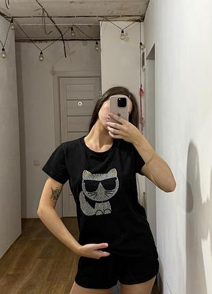 Футболка жіноча karl lagerfeld