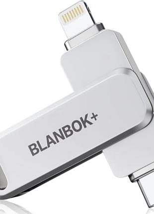 Blanbok 256gb накопичувач для iphone зовнішній накопичувач, флешка