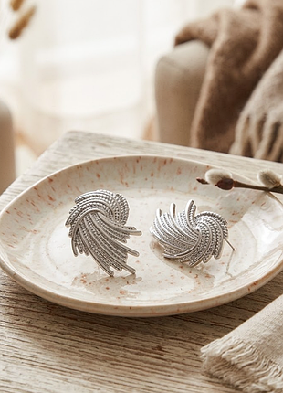 Сережки геометричні нержавіюча сталь stainless steel