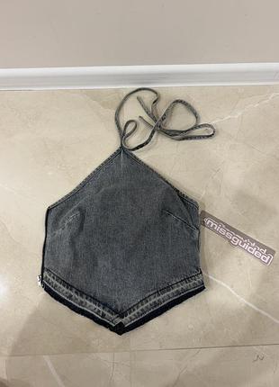 Джинсовий топ missguided