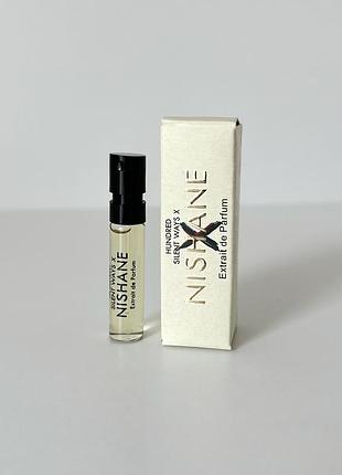 Nishane hundred silent ways x extrait de parfum