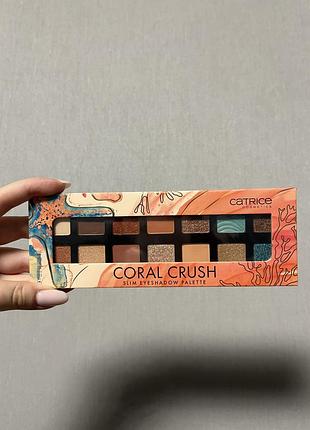 Тіні catrice coral crush нові