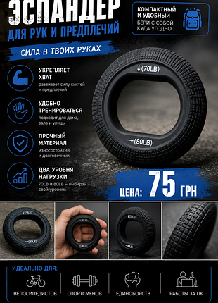 Экспандер ручной 70lb