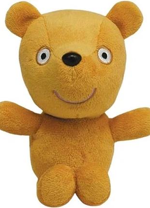 Мягкая игрушка мишка пеппы 15 см коричневый