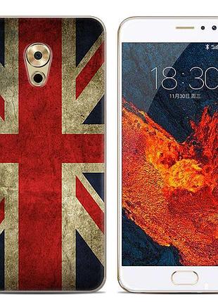 Чохол-накладка tpu image british flag для meizu pro 6 plus