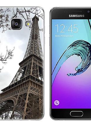 Чехол-накладка tpu image paris для samsung galaxy a3 2017/a320