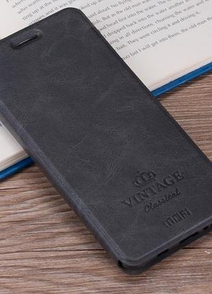 Чехол-книжка mofi vintage series для xiaomi redmi 4a gray