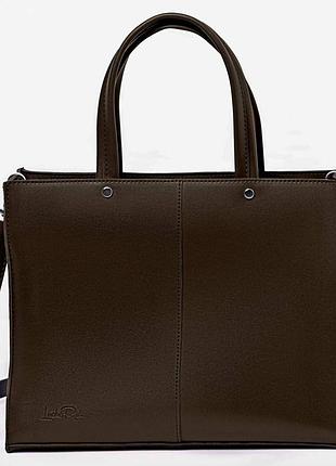 Жіноча сумка lucherino 775 коричнева