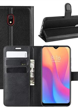 Чехол-книжка bookmark для xiaomi redmi 8a black