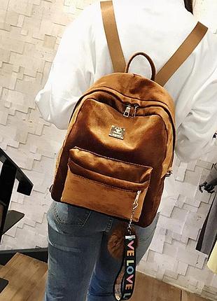 Рюкзак городской женский plush brown