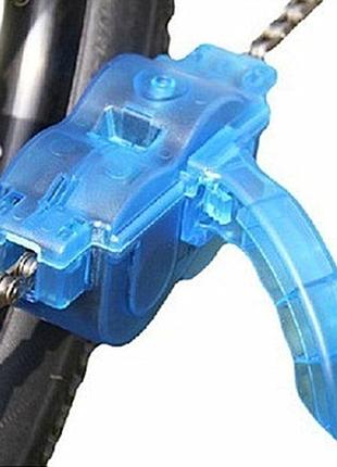 Очиститель машинка для велосипедной цепи bwc-12 blue