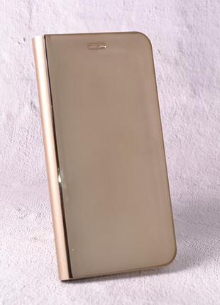 Чохол-книжка clear mirror для xiaomi redmi note 8 gold