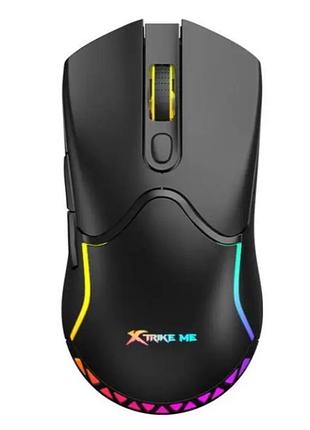 Мишка безпровідна ігрова xtrike me gaming gw-610 на 8000dpi 7 клавіш з rgb підсвіткою