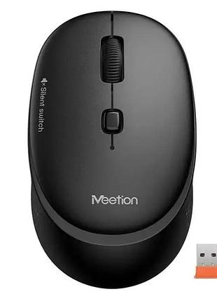 Мишка безпровідна meetion r571 для пк та ноутбуків 1600 dpi чорна