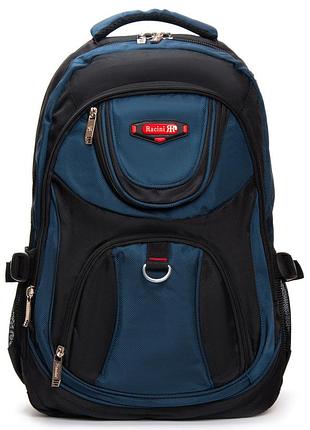 Рюкзак racini 9-9615 black-blue