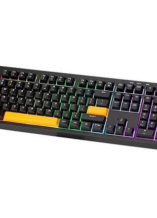 Проводная игровая клавиатура xtrike me kb-512 с rgb подстветкой